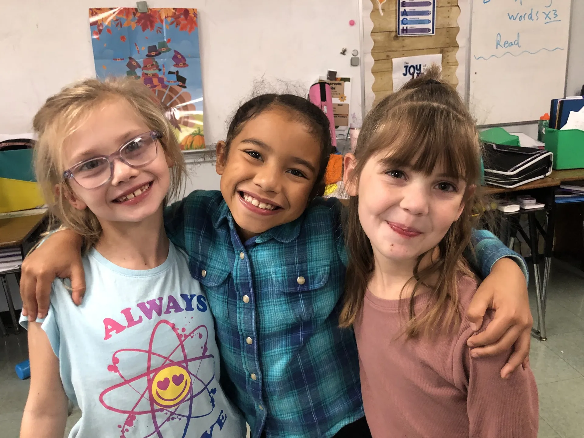 Students learning together in the classroom at Abundant Life Christian School